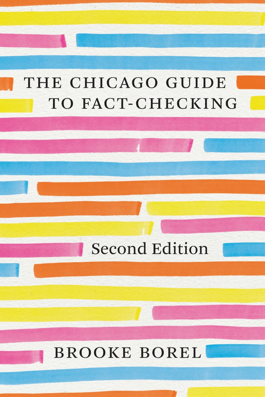 Book cover for The Chicago Guide to Fact-Checking, Second Edition