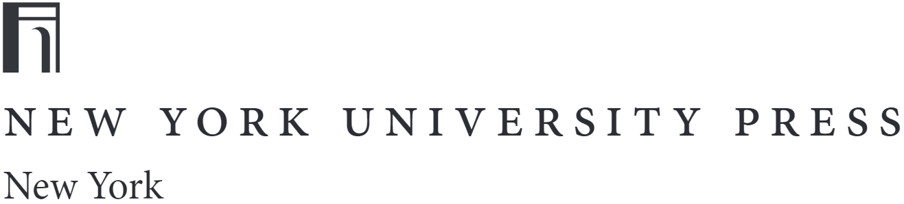 Publisher's imprint at the bottom of a title page: Logo, New York University Press, New York