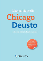 Cover image for Manual de estilo Chicago Deusto